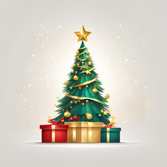 Christmas tree for Christmas festival