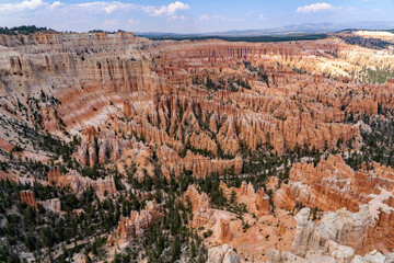 landscape in bryce canyon national park