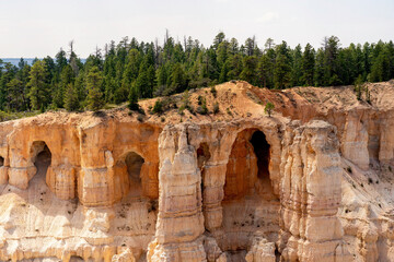landscape in bryce canyon national park