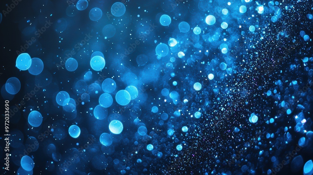Poster vibrant glittering sparkles shimmering in the cosmos with captivating luminous abstract texture back