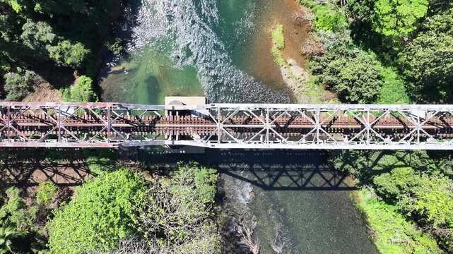 Aerial footage of Russell River Queensland Australia
