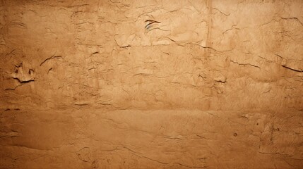 Kraft paper texture horizontally displayed soft and natural