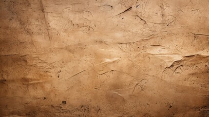 Fototapeta premium Soft kraft paper texture background with a natural look horizontal