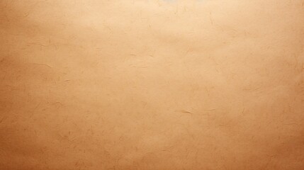 Fototapeta premium Natural soft kraft paper texture background in horizontal format