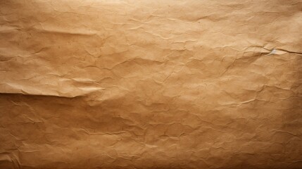 Fototapeta premium Smooth and natural kraft paper texture background in horizontal orientation