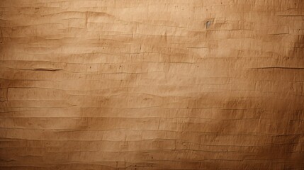 Obraz premium Smooth and natural kraft paper texture background in horizontal orientation