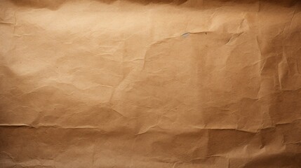 Fototapeta premium Smooth kraft paper texture arranged horizontally