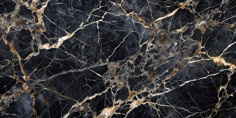 black and golden marble stone background