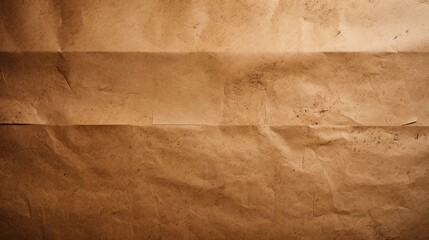 Natural and smooth kraft paper texture background horizontally aligned