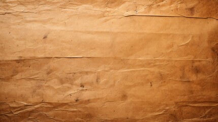 Natural and smooth kraft paper texture background horizontally aligned