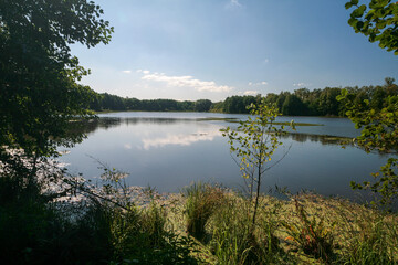 A lake in the Nizhny Novgorod region, Russia.