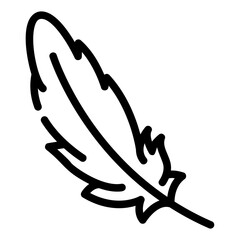 feather Line Icon