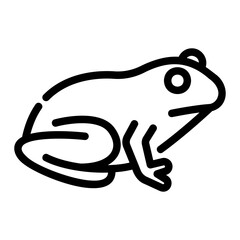 frog Line Icon