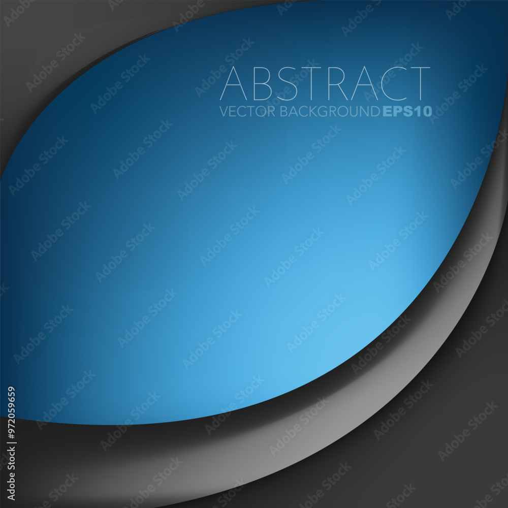 Fototapete graphic vector curve line overlap background for text and message design