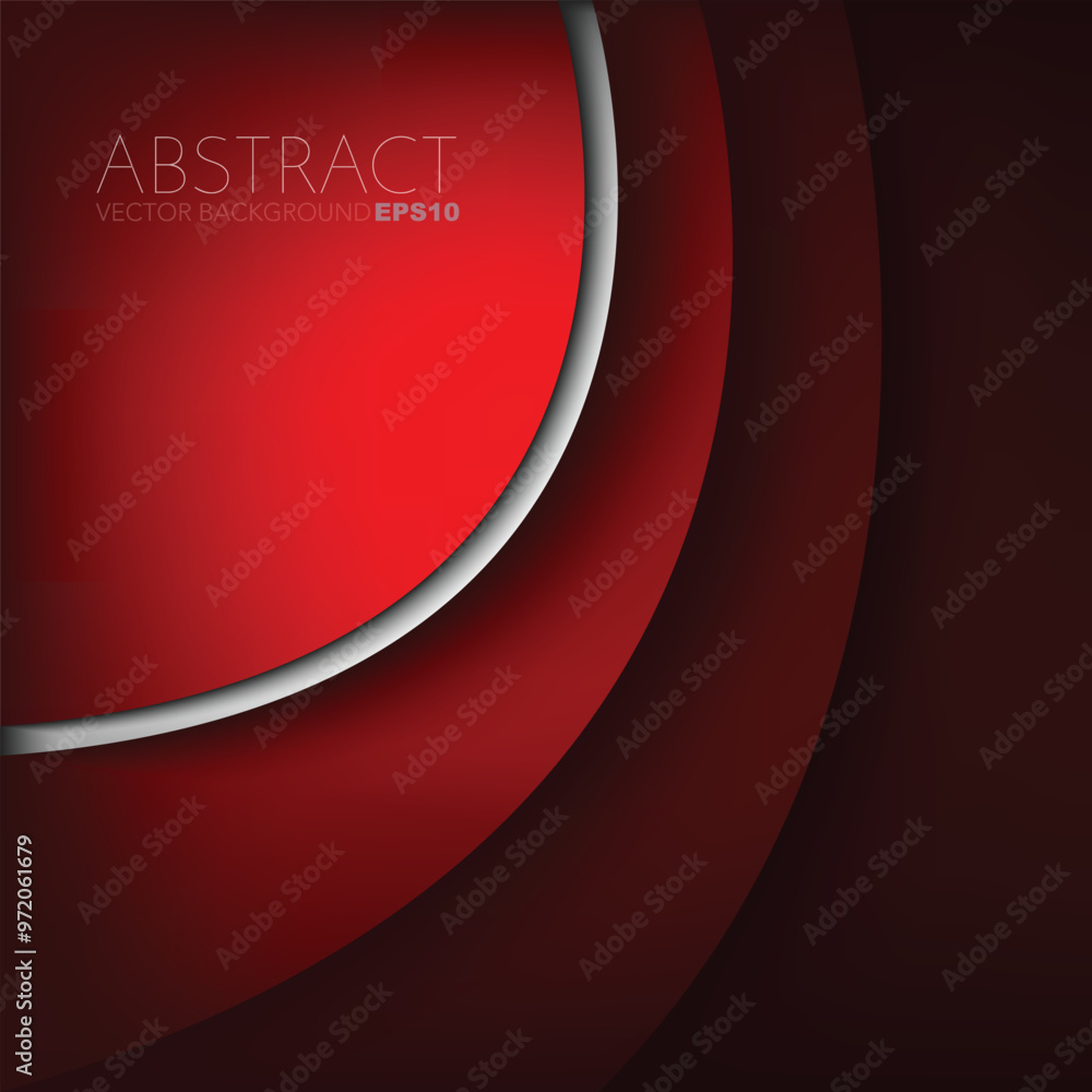 Fototapete graphic vector curve line overlap background for text and message design