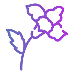 flower Gradient icon