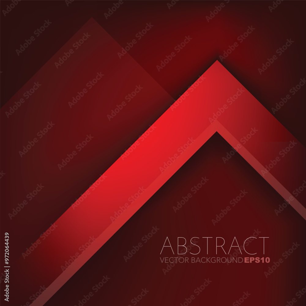 Poster graphic geometric triangle overlap vector layer background for text and message design