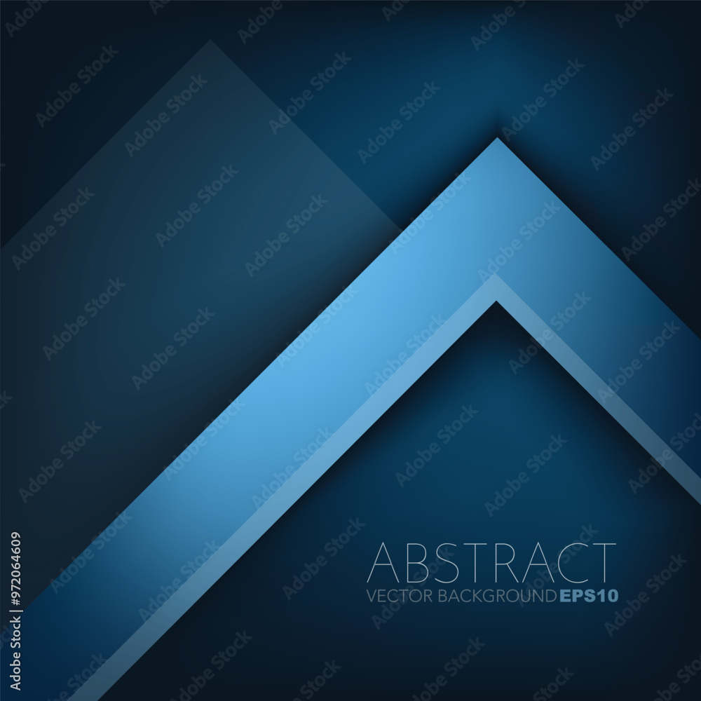 Fototapete graphic geometric triangle overlap vector layer background for text and message design