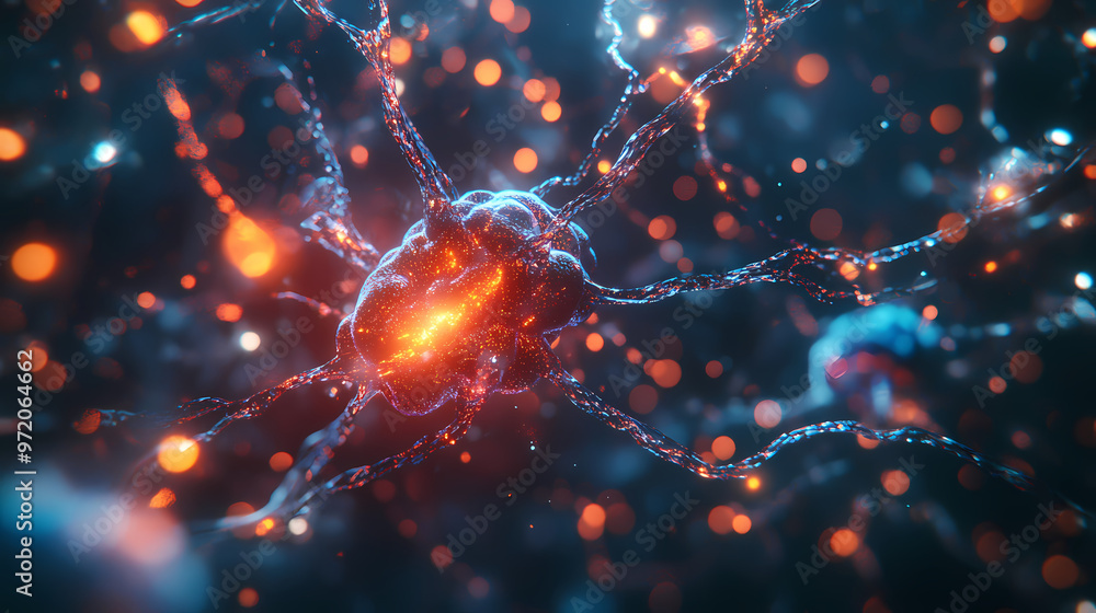Poster active conduction of neuron network