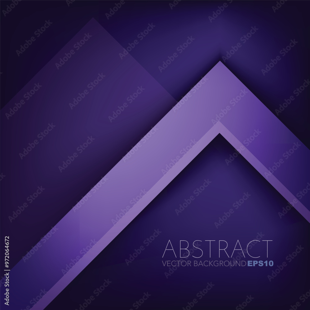 Fototapete graphic geometric triangle overlap vector layer background for text and message design