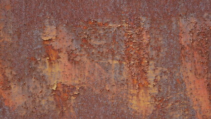 Rusty metal, Grunge metal background, Texture scratches and cracks, Iron surface full area.