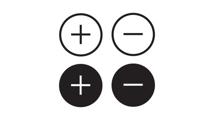 plus and minus icon