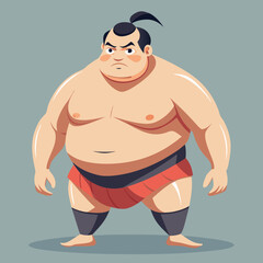 Fototapeta premium a sumo wrestler