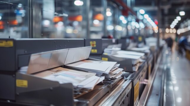 Mail Sorting Machines: High-capacity, automated systems located in post offices, sorting mail by destination with the help of advanced barcode scanning technology.
