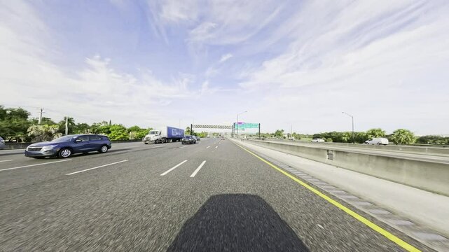 Drive in HOV Lanes 595 Fort Lauderdale