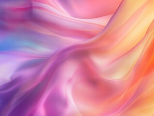 Fototapeta premium Colorful Fabric Close-Up