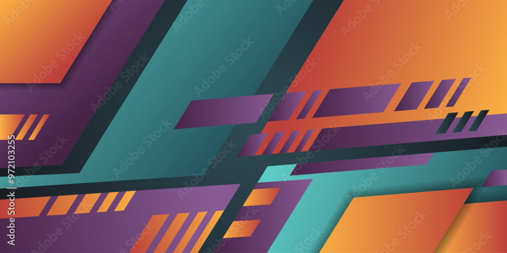 Poster abstract background with lines diagonally. lines in motion with a gradient. abstract background text
