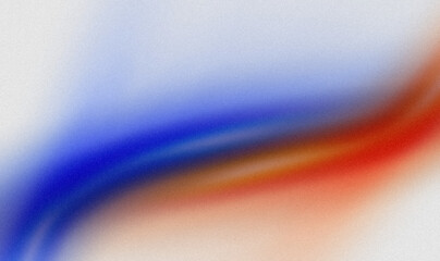 Retro orange blue black colors wave line grainy gradient background backdrop design template, empty space, noisy texture web banner, poster template. Noise texture effect.