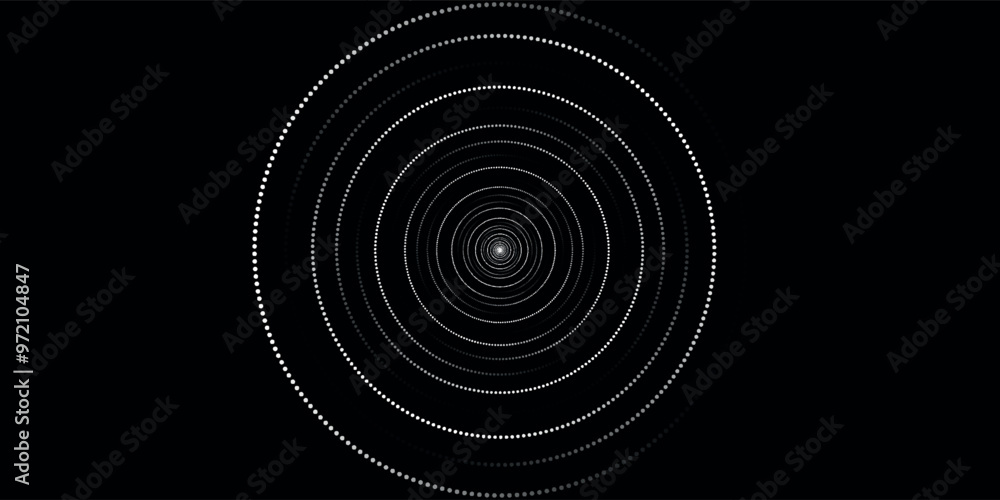 Poster halftone circular dotted frames set. circle dots texture isolated on white background. spotted spray