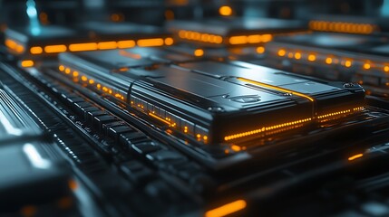Futuristic Technology -  Abstract Circuit Board Design