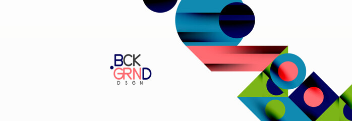 Trendy triangles lines, round elements and circles. Vector Illustration For Wallpaper, Banner, Background, Card, Book Illustration, landing page