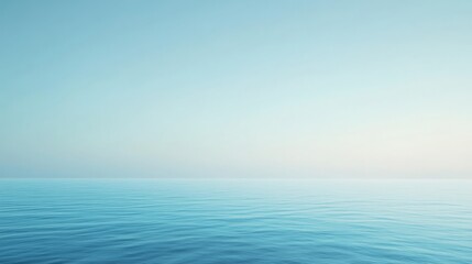 Obraz premium Soft Blue Gradient Background