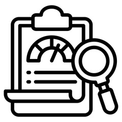 Performance Review Icons For Design Elements 