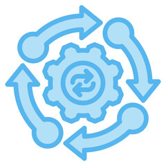 Change Management Icons For Design Elements 