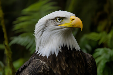 Obraz premium The Power and Grace of the Bald Eagle