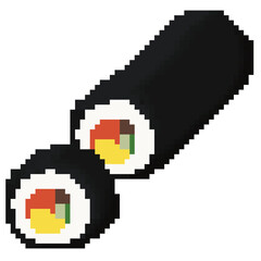 Kimbap pixel art