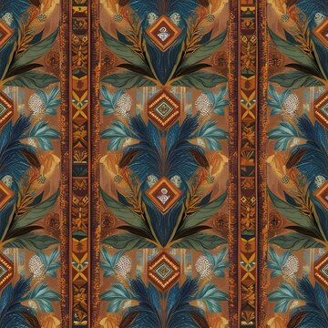 Lenca  pattern background 