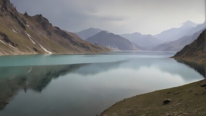 lake in the mountains