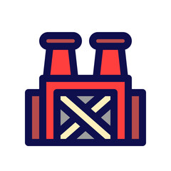 Factory Closure Icon