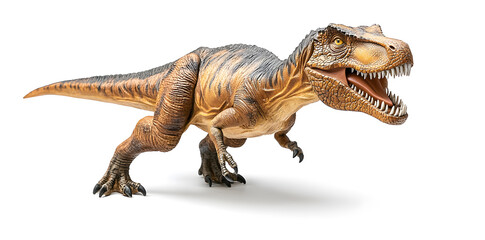 Fototapeta premium Realistic model of Dinosaur isolated on white background