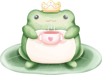 Princess frog.eps