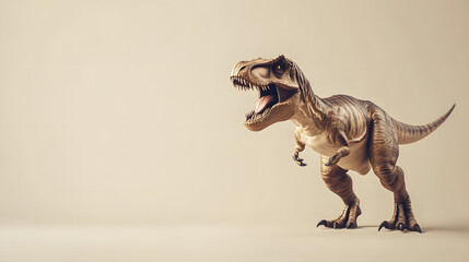Fototapeta premium Tyrannosaurus rex dinosaur isolated on white background. T-rex