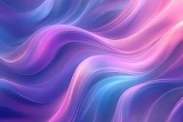 Fototapeta premium Abstract Fluid Swirls: A mesmerizing digital art piece, showcasing vibrant pink, blue and purple swirls, evoking feelings of movement, energy, and abstract beauty. Perfect for a modern, creative, or a