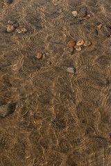 beach water stones pretty summer travel holiday