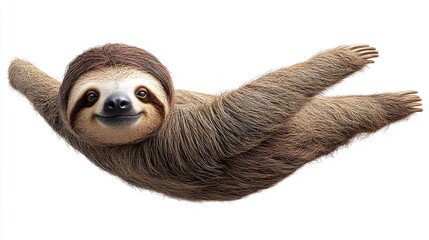 Fototapeta premium PNG Wildlife animal mammal sloth