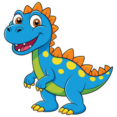 Fototapeta premium A drawing of a dinosaur